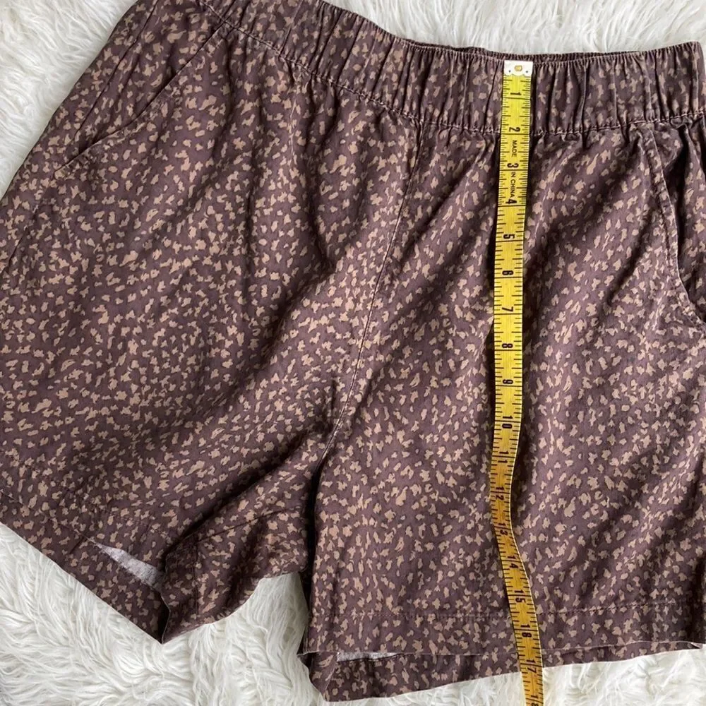 Social Standard By Sanctuary Cheetah Print Pull On Shorts Size L
